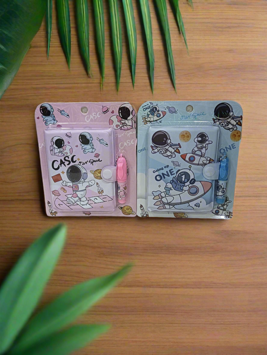 Space Mini diary And Pen